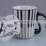 Customized Environmental Protection Material Music Note Mugs by China Factory