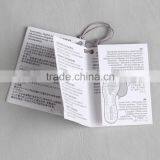 Washing Care Instruction Paper Card Hangtag for Shoes thumbnail-5
