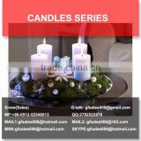 picture decorated candles