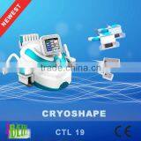 Newest Cryo Handle Working Cold Lipolysis Lipo Laser Fat Loss Machine for Salon Use thumbnail-3