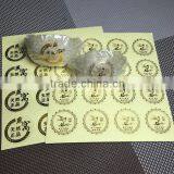 High Quality and Cheap Price Self-adhesive Clear Pvc Label Sticker Customized thumbnail-1