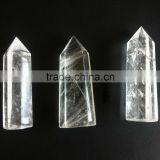 Wholesale Price Natural Clear Quartz 6 Sided Point/ Crystal Healing Wand thumbnail-3