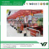 Hot Sell Good Cheap Red Color Steel Supermarket Cashier Checkout Counter (YB-H05) thumbnail-5