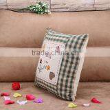 Personality Cartoon Embroidered Cushion Cover Sofa Chair Head Pillow thumbnail-3