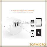 Wholesale Universal Portable 5V 2.1A 2 USB Ports UK Type Mobile Phone Charger Quality Choice thumbnail-3