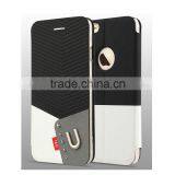 USAMS Brand Contrast Color Flip Case for Iphone 6 4.7