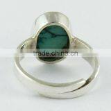 Royston !! Turquoise 925 Sterling Silver Ring, Gemstone Silver Jewellery, Silver Jewellery thumbnail-5