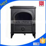 Delicate wall mounted fireplace and fireproof material fireplace screen