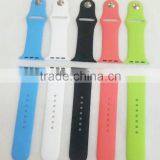 Silicone Sport Edition Soft Watch Band Straps Wrist Strap With Connector Adatptor Adjustment Length For Apple Watch Iwatch thumbnail-6