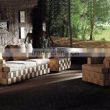 Traditional Wicker Sofa With Water Hyacinth Material