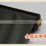 Black Grid Vinyl ESD Curtain