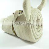 Lucky Cat With a Bow Polar Fleece Blanket thumbnail-5