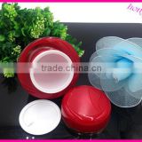 wholesale acrylic UFO style jars cream jar flying saucer jar transparent acrylic cosmetic packaging