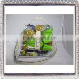 2016 Africa Wax Print Fabric Handbag All Kinds of Wax Bags Match Clothes and Shoes thumbnail-5