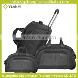 Navy black color trolley travel handbags