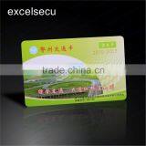 ESECU Chinese Manufacturer Durable Custom Printable PVC Contactless IC Smart Card for Transportation