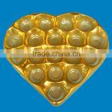 Golden Pvc Shrink Film Sheet for Food or Medicine Packing