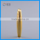 Gold color eyelash extension Beauty empty mascara tube with silicone mascara brush