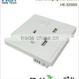 High Quality Usb Charging Ports Surge Protector Usb Wall Outlet Socket thumbnail-2
