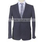 easy care non-iron grey trendy business suit jacket