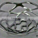 Aluminium Metal Fruit Basket Mirror Polish thumbnail-1
