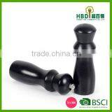 2016 Black Bamboo Salt and Pepper Mill OEM Factory China thumbnail-3