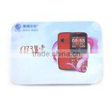 Custom Rectangular Metal Empty Mobile Packing Tin Box/cell Phone Tin Cans