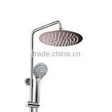 Elegant Wall Mounted Bathroom Shower Chrome Faucet thumbnail-3