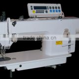 heavy duty upper & lower feed lockstitch industrial sewing machine