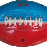 cheap custom print PVC American football for promotion or gift
