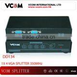 VCOM Top Quality 350MHz VGA SPLITTER 1*4 Ports thumbnail-1