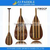 Bent Shaft Full Wood Outrigger Paddle thumbnail-2