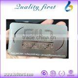 LBD Logo Cut Out Stainless Steel Metal Business Membership Card thumbnail-1