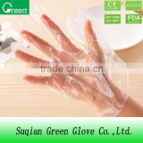 Disposable Polythene Clear Transparent Plastic Gloves Kitchen Clinic