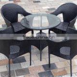Hot Selling New Style Cheap Old Europe Style PE Rattan Garden Furniture Table Set thumbnail-4