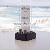 L / T Shape Frame Acrylic Menu Holder thumbnail-2