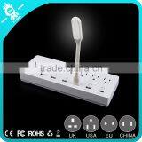 2-in-1 Surge Protected Power Strip USB Charger Station Combo Charging Ports Power Socket thumbnail-6