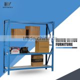 Warehouse Q235 medium duty goods steel shelf & shelving