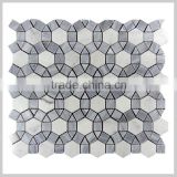 italy grey marble decorative marble mosaic tiles