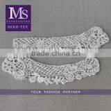 New Design Cotton Embroidered Collars, Natural Color Cotton Collar for Garments thumbnail-1