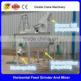 Horizontal High Performance Feed Grinder Mixer Mill thumbnail-3