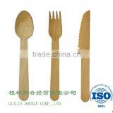 Tableware Knives Forks Spoons Disposable Wooden Kitchen thumbnail-1