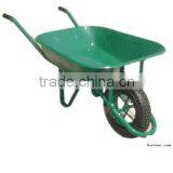 Wheel Barrow WB6400 for Building Implement ,High Quality Green Color Wheel Barrow 130kg for Sale thumbnail-1