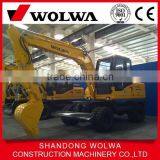 Wolwa DLS880-9A 8t Wheeled Hydraulic Excavator With Bucket thumbnail-6