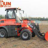 2.0 Ton Made In China Everun Brand Mini Front End Loader With 16/70-20Tyre thumbnail-4