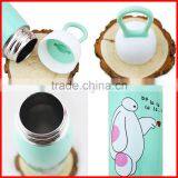 Wholesale Double Layers Stainless Steel 201 Vacuum Insulation Flask Creative Hang Rop Kids Pot-bellied Cup Children's Cup thumbnail-4