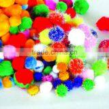 Colorful Craft Pom Poms for Kids DIY thumbnail-1