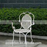 Vintage Shabby Chic Metal Arm Chair thumbnail-4