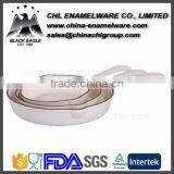 Hot Selling Enamel Cast Iron Skillet Cookware Set for Restaurant Kitchenware