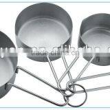 Stainless Steel Measuring Cup Set 4pcs Different Size thumbnail-1